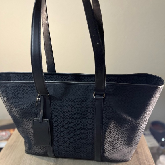 Coach Black Weekender Oversized Tote - Picture 1 of 9